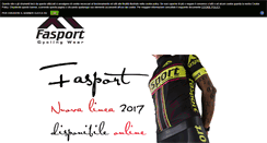 Desktop Screenshot of fasport.it