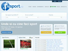 Tablet Screenshot of fasport.ro
